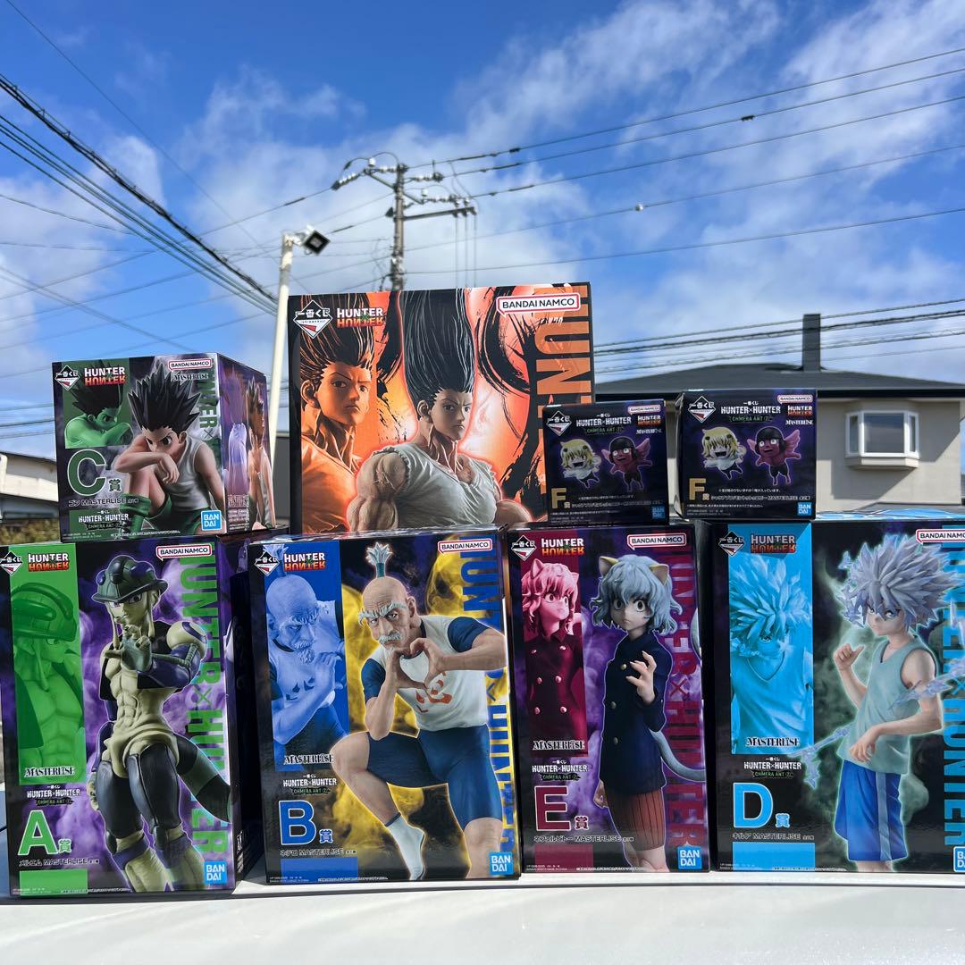 一番くじ HUNTER × HUNTER フィギュア 下位賞コンプリートセット