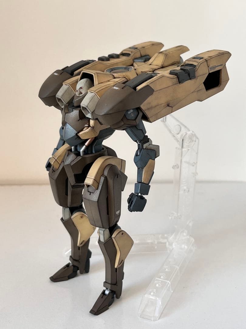 hg ガンプラ　鉄血のオルフェンズ 百里　全塗装　パステルシャドウ　完成品