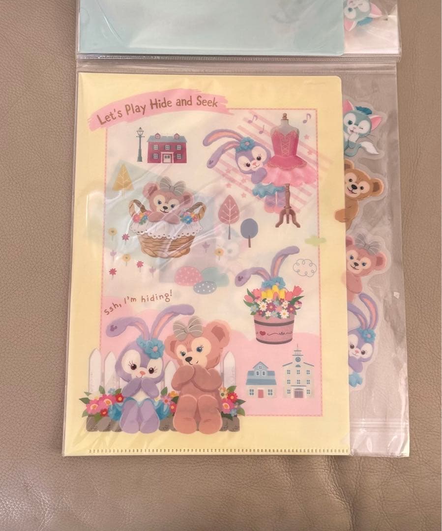 東京ディズニーシー ダッフィー クリアファイル 4枚セット