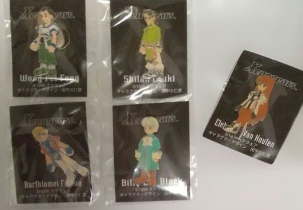 ゼノギアス ピンバッジ5種セット