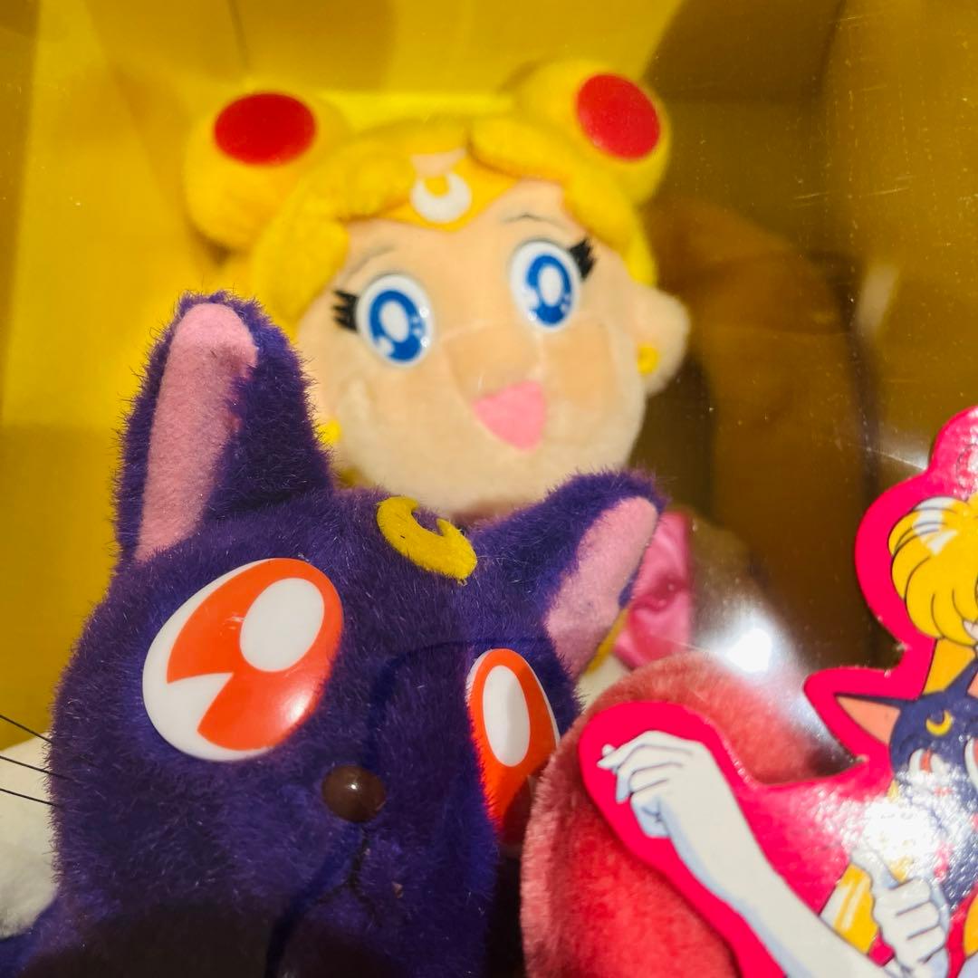レア セーラームーン ル　ぬいぐるみ 当時物 平成レトロ