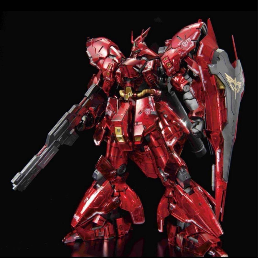 新品 RG 1/144 ガンダムベース限定 サザビー メカニカルコアメッキ