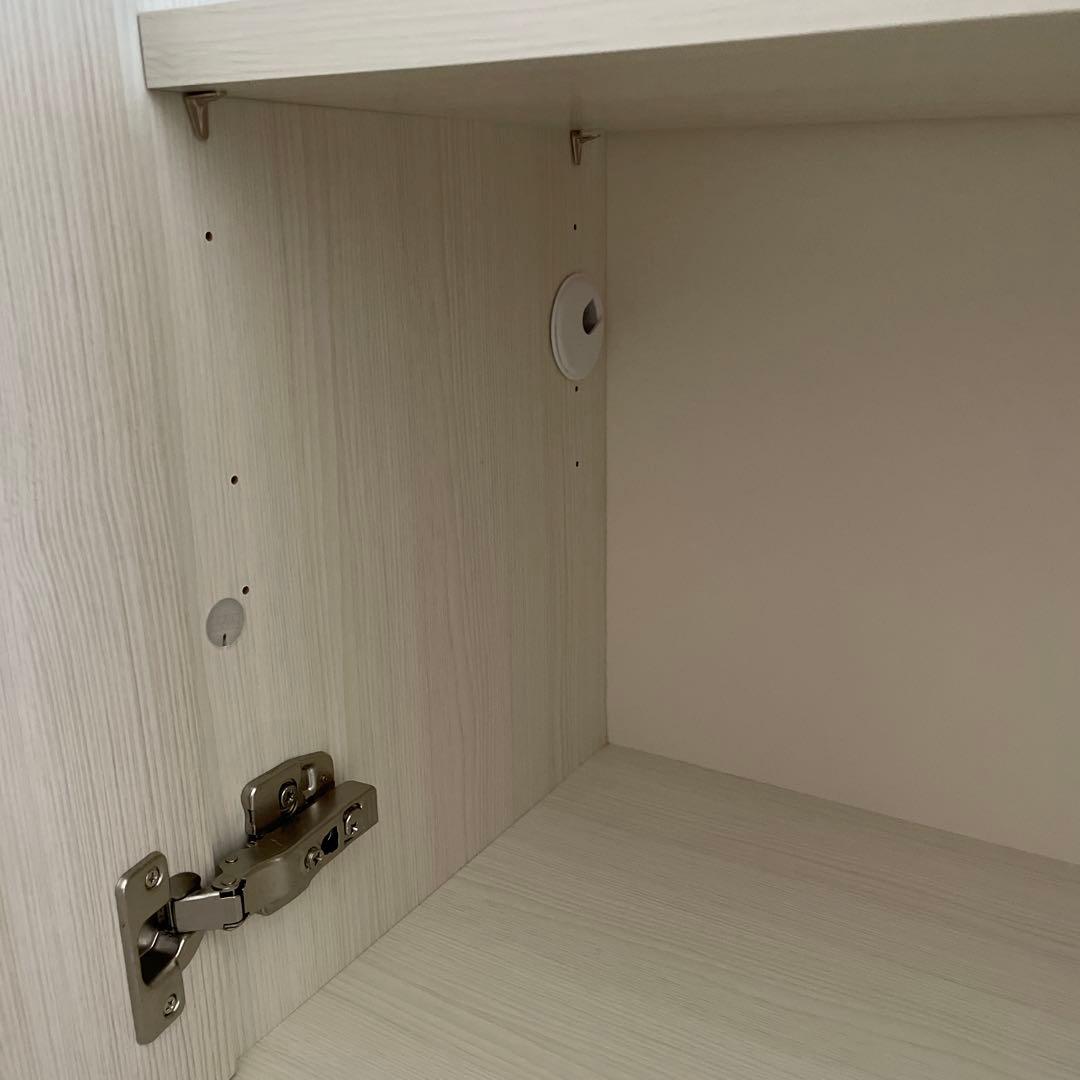 KEYUCA ケユカ 木製　キャビネット　ホワイト