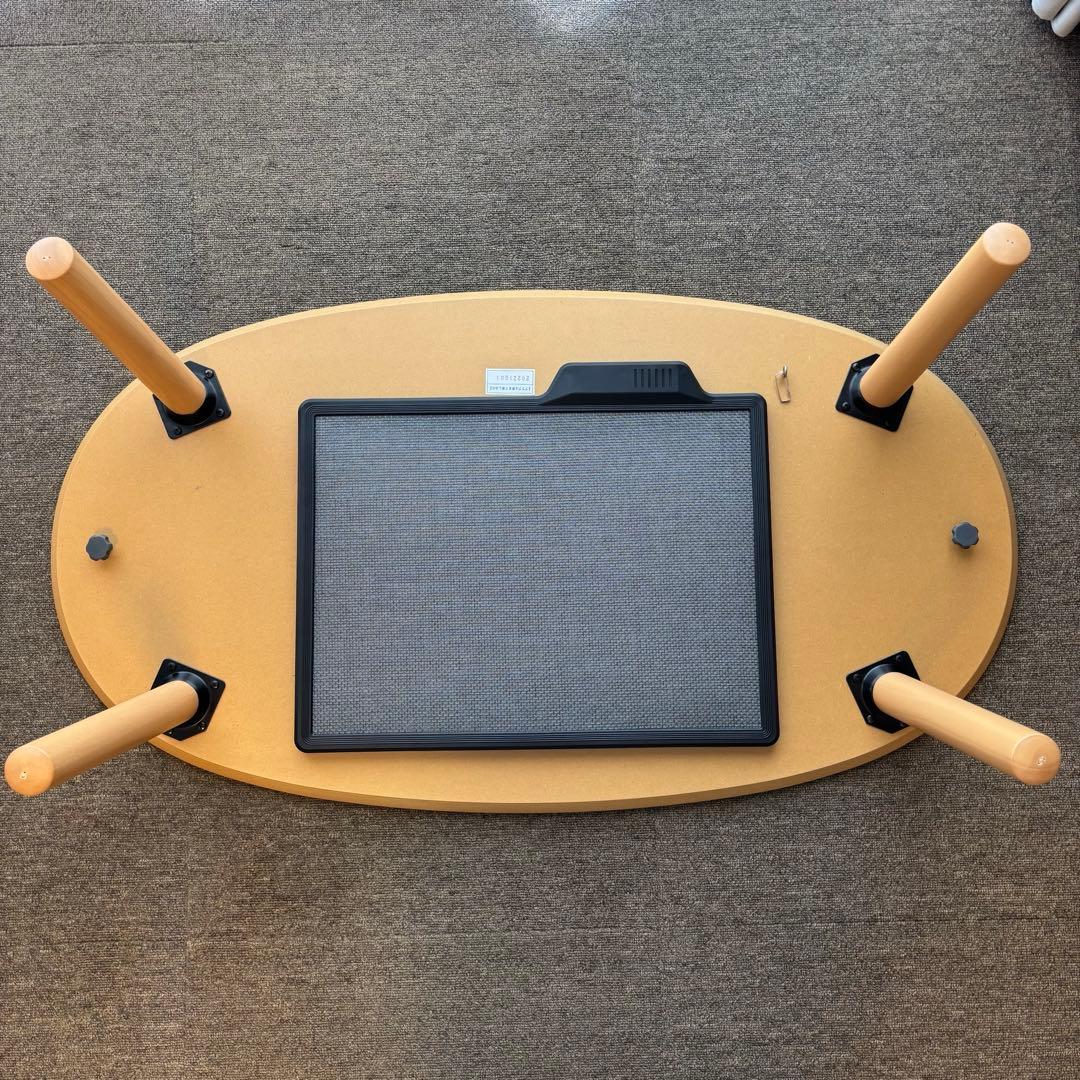 無印良品 3点セット 楕円こたつ こたつ布団 ラグ 美品 ローテーブル