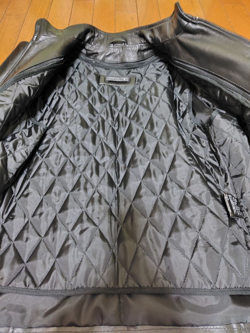 T*N様 【最終出品！】２ライン シングルライダース Msize 脱着インナーラ