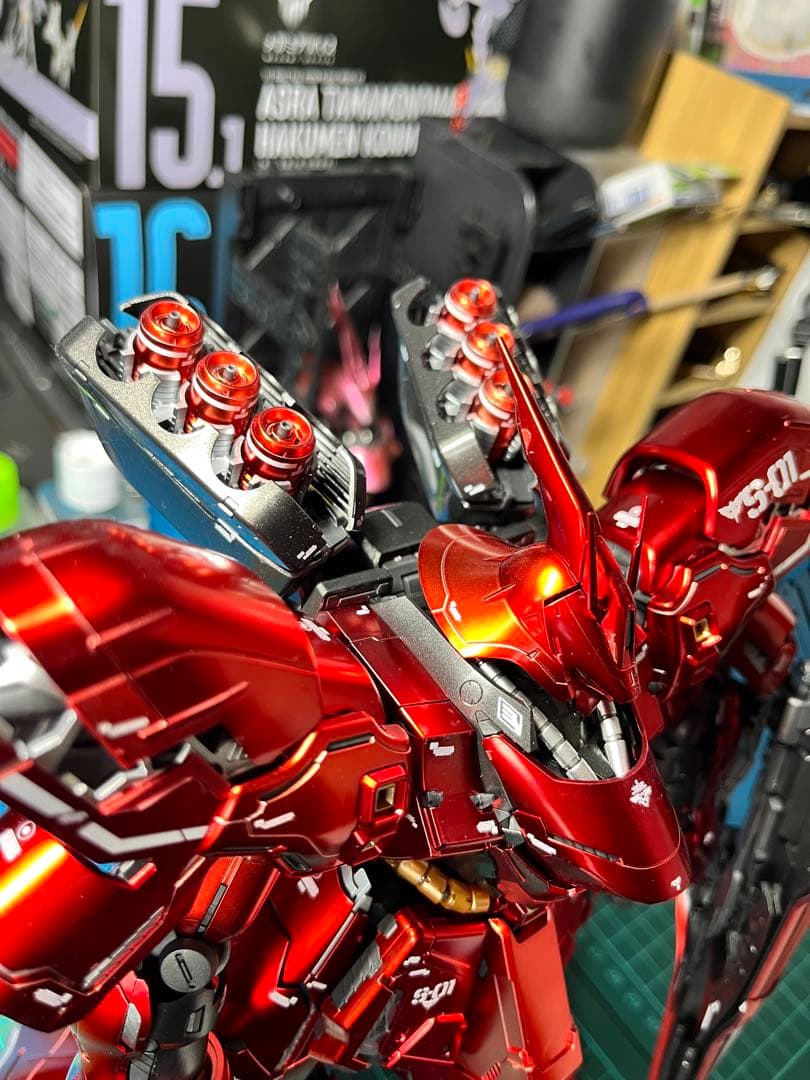 MG 1/100 ver.ka νガンダム　サザビー　超メルカリ市中限定出品