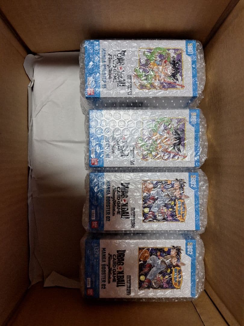 ドラゴンボール　漫画ブースター　テープ付き未開封box