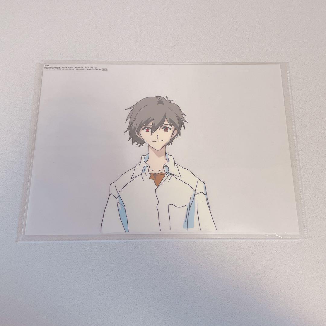 エヴァンゲリオン プリント倶楽部 限定 手描き セル画 渚カヲル