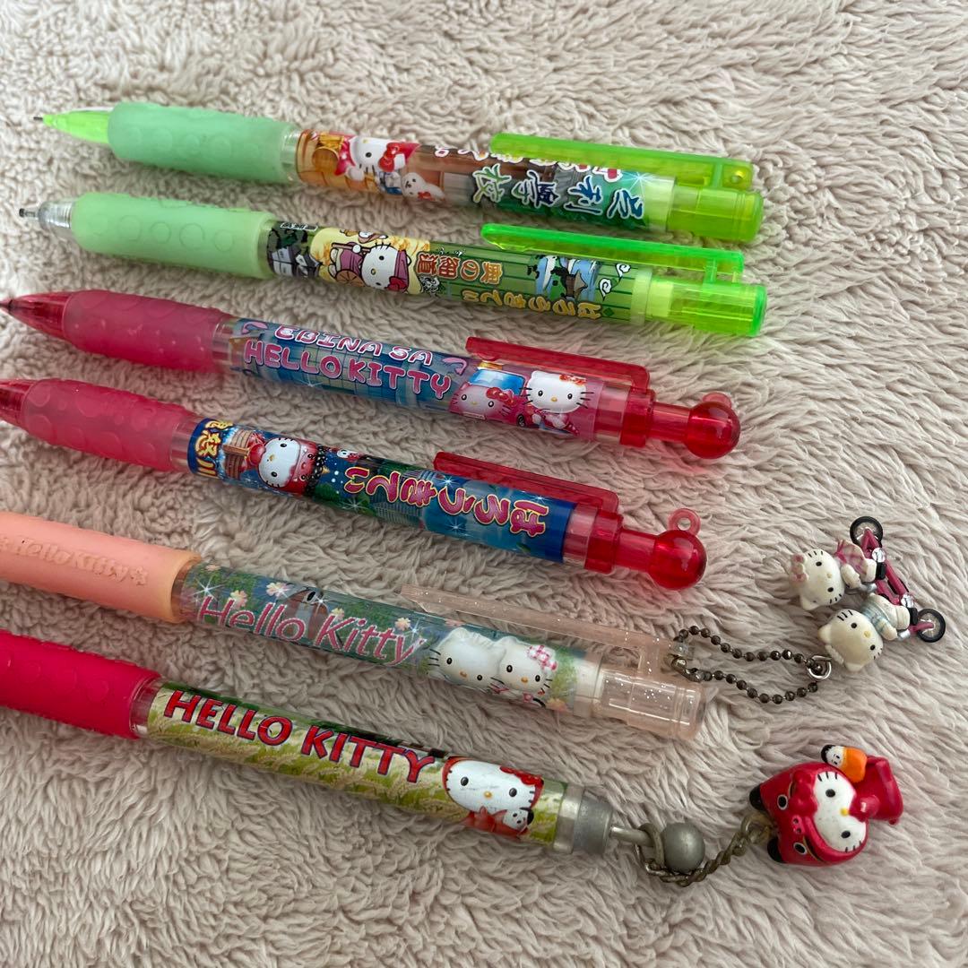 ハローキティ　ご当地キティ　ボールペン　シャープ　18本