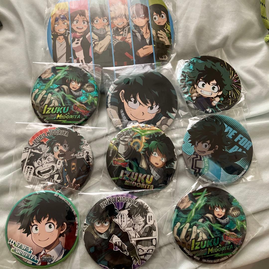 僕のヒーローアカデミア 缶バッジ 10個セット