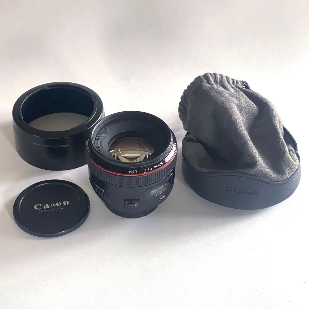 CANON EF50mm F1.2L USM 50mm 単焦点レンズ