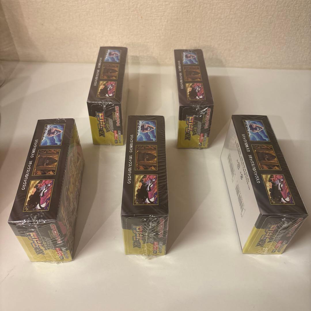 ポケモンカード MEGAドリームex新品未開封シュリンク付き 5BOX