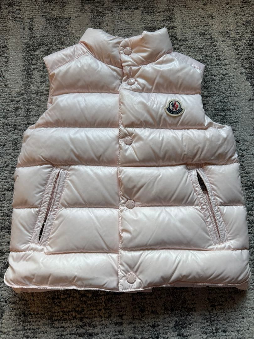 モンクレールダウンベストピンク２anni