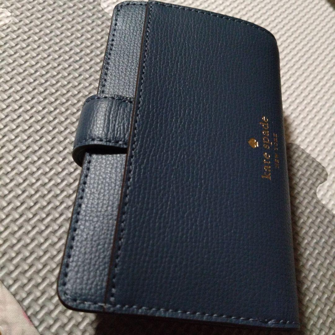 kate spade　二つ折り財布　花柄刺繍