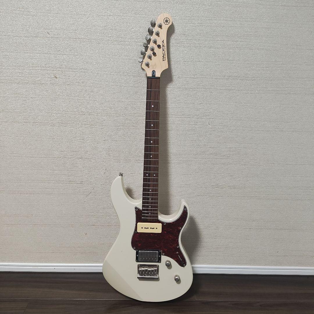 Yamaha PACIFICA ホワイトエレキギター 弦なし パシフィカ