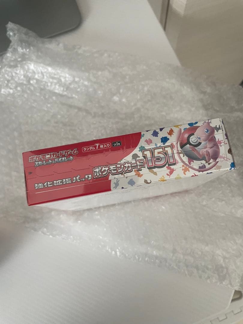シュリンクあり　ポケモンカード151 ボックス20パック入り