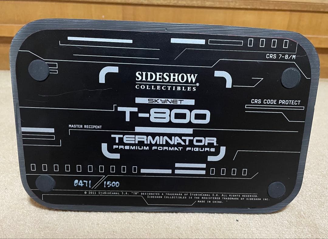 サイドショウ T-800 ターミネーター プレミアム・フォーマット1/4