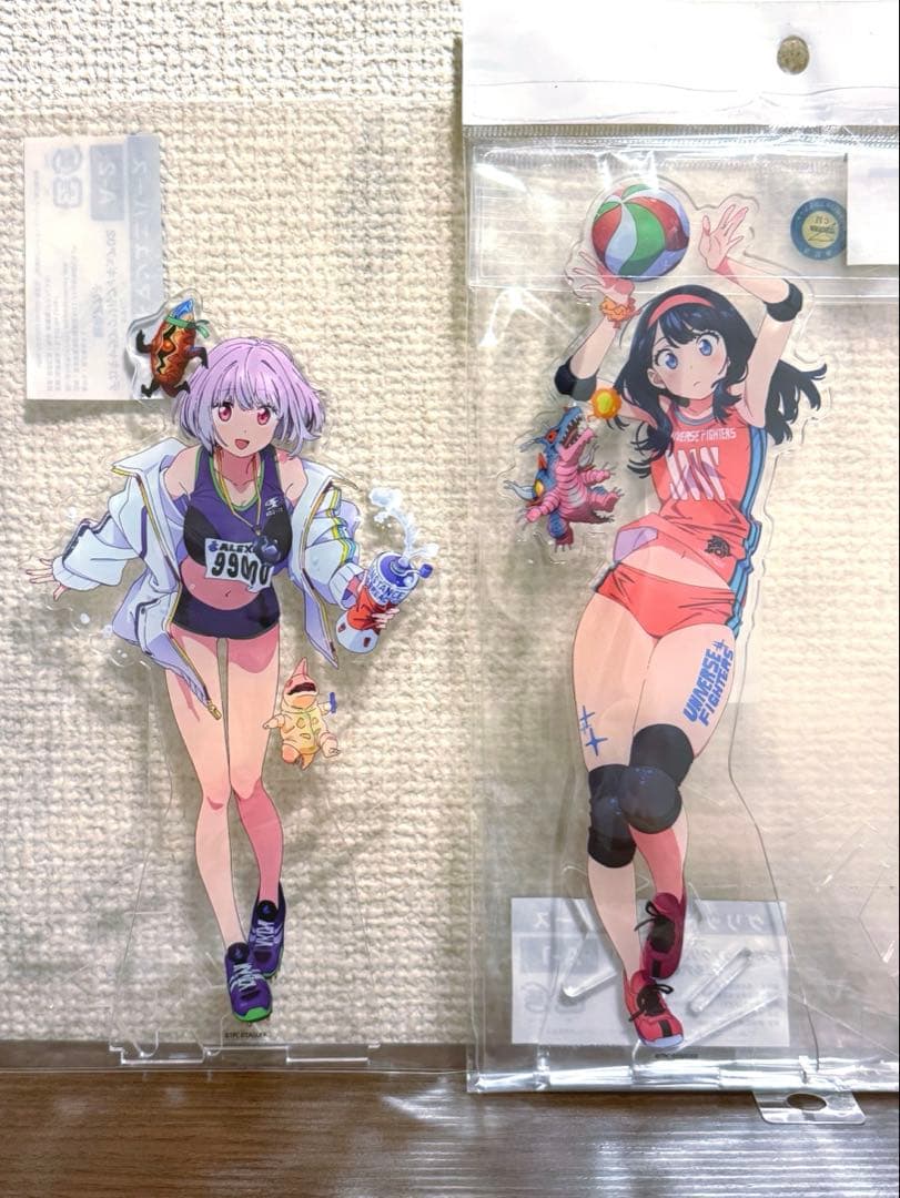 グリッドマン ユニバース 宝多六花 新条アカネ アクリルスタンド ゲマくじ A賞