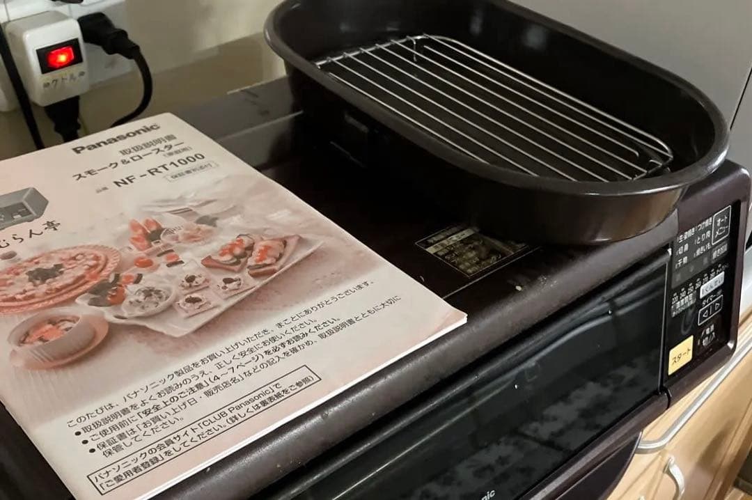 Panasonic フィッシュロースター ブラウン　けむらん亭NFーＲＴ1000