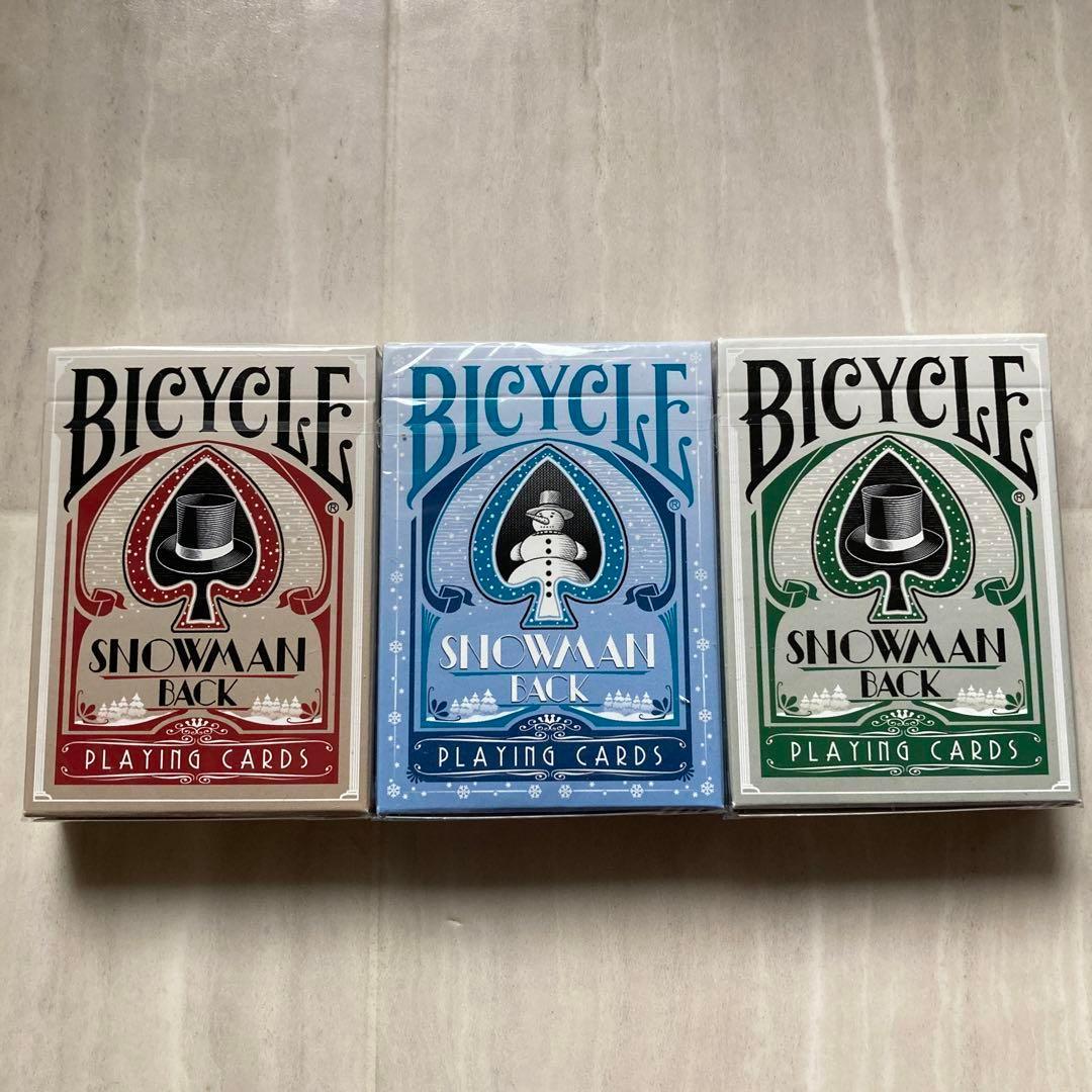 トランプ BICYCLE MAN BACK