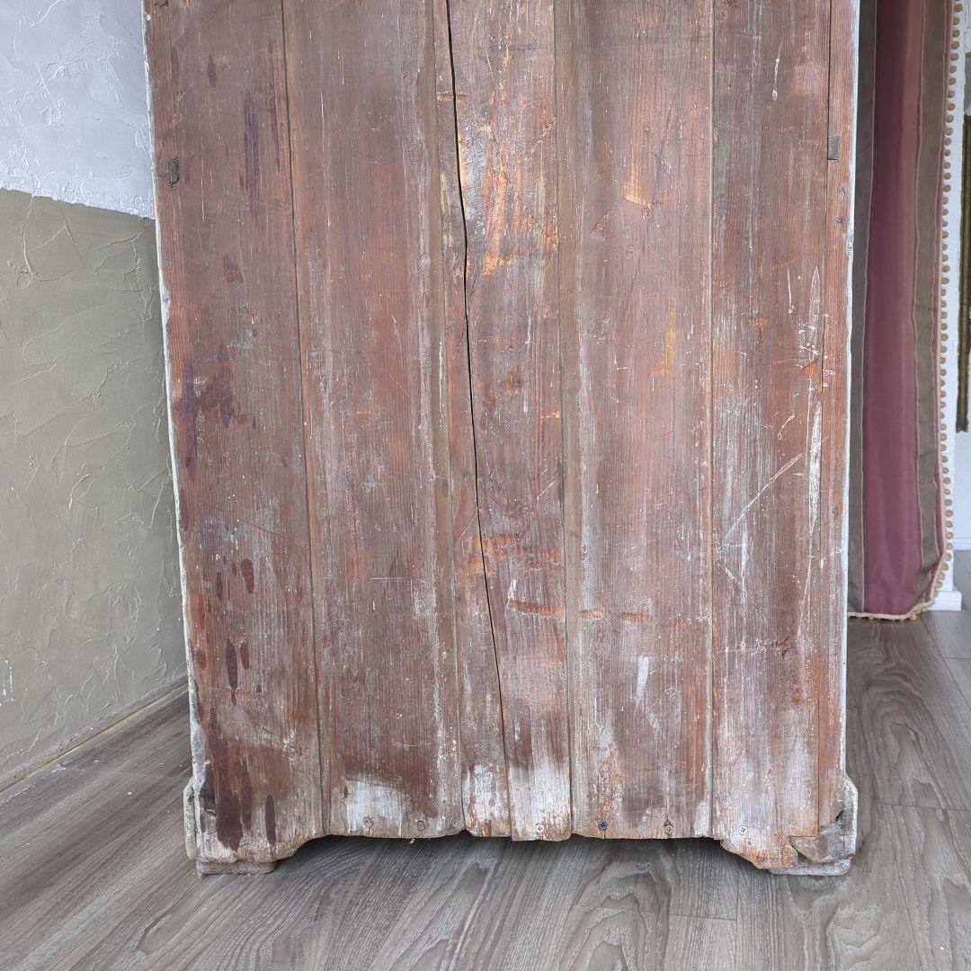 フランスアンティークキャビネット19世紀 シャビー