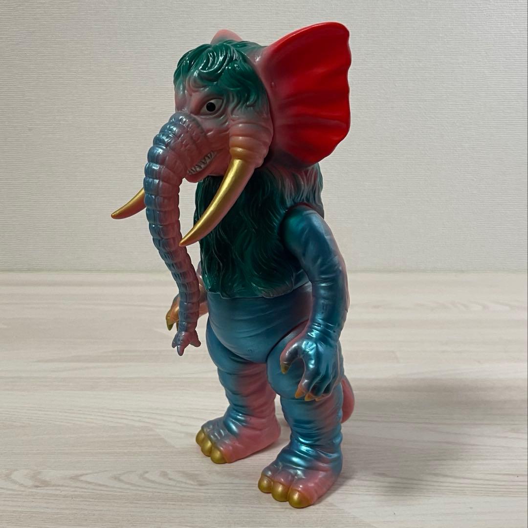 ミラーマン ブルマァク ソフビ タイガン ピンク