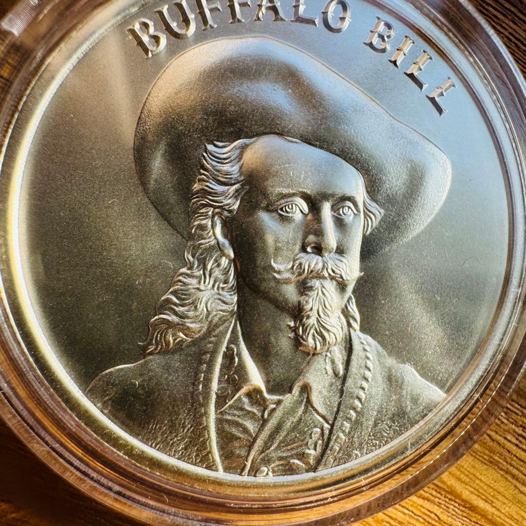 バッファロービル　1オンス　銀貨