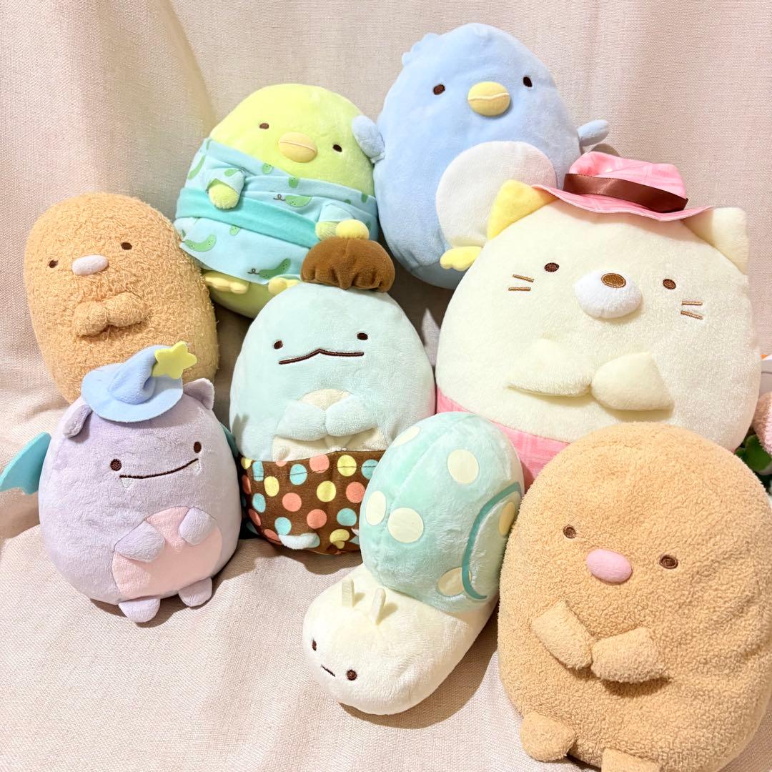 すみっコぐらし　ぬいぐるみ　キーホルダー　ストラップ　まとめ売り