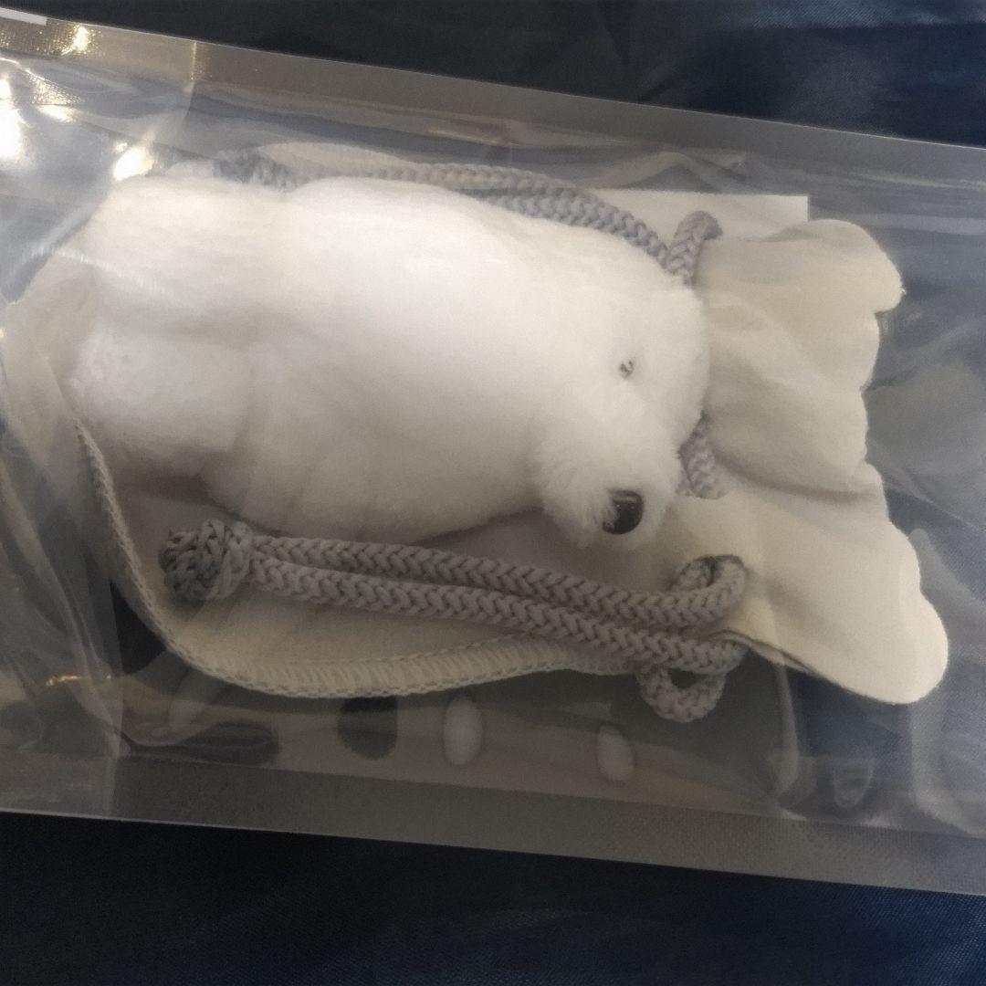 抽選当選品 カネヒラ 白い豆粒ぐらいのぬいぐるみ 空想アパートメント