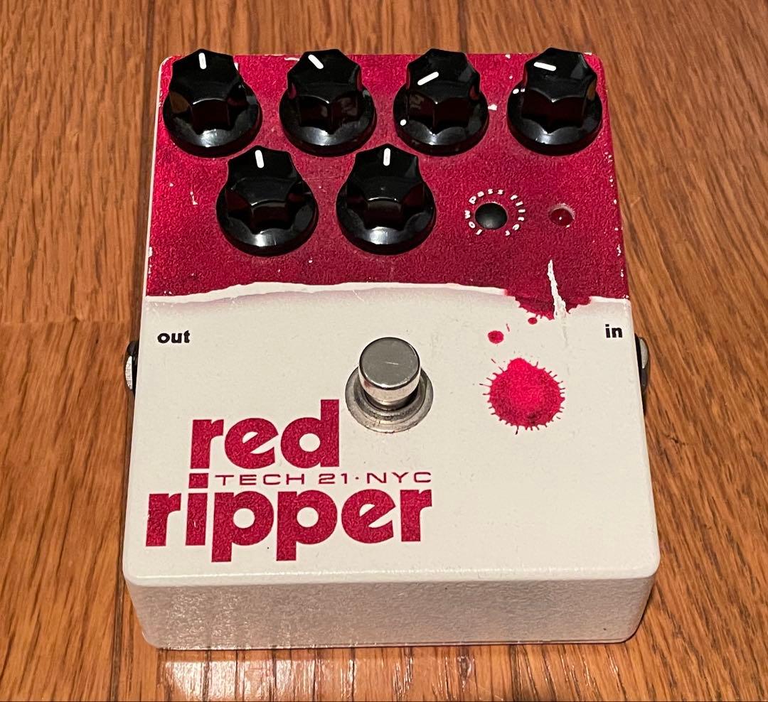 ベース TECH 21 NYC red ripper