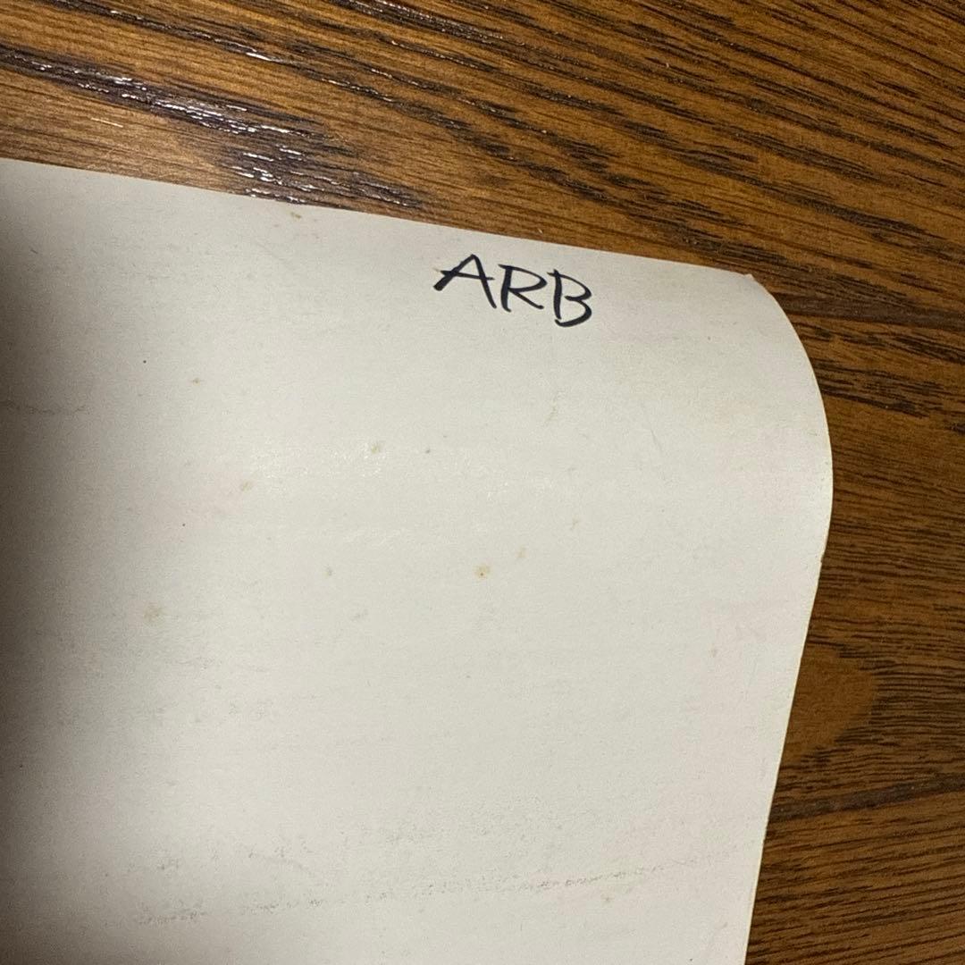 ARB『ARB is BACK』ポスター