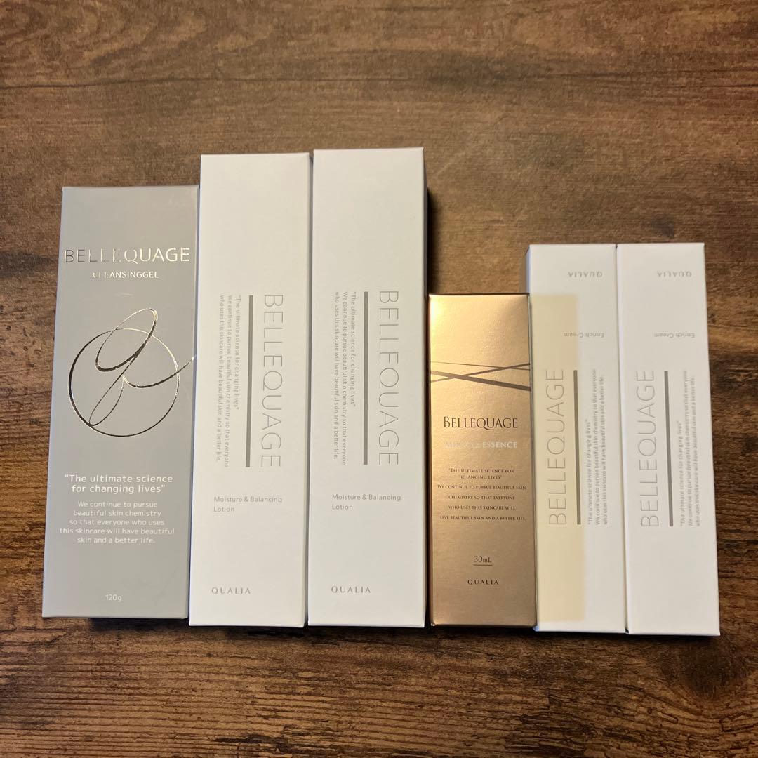 ✨新品未開封✨クオリア　スキンケアセット　クレンジング　化粧水　美容液　クリーム