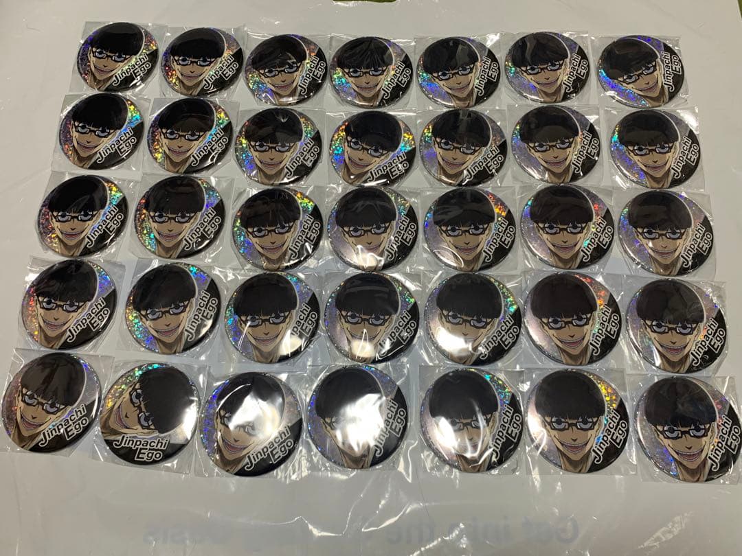新品未使用 絵心甚八35枚セット ブルーロック ホログラム缶バッジvol.3