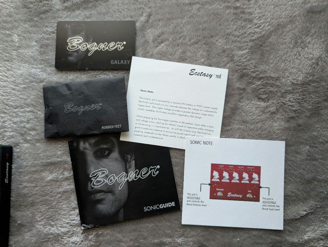 ギター Bogner Ecstasy red