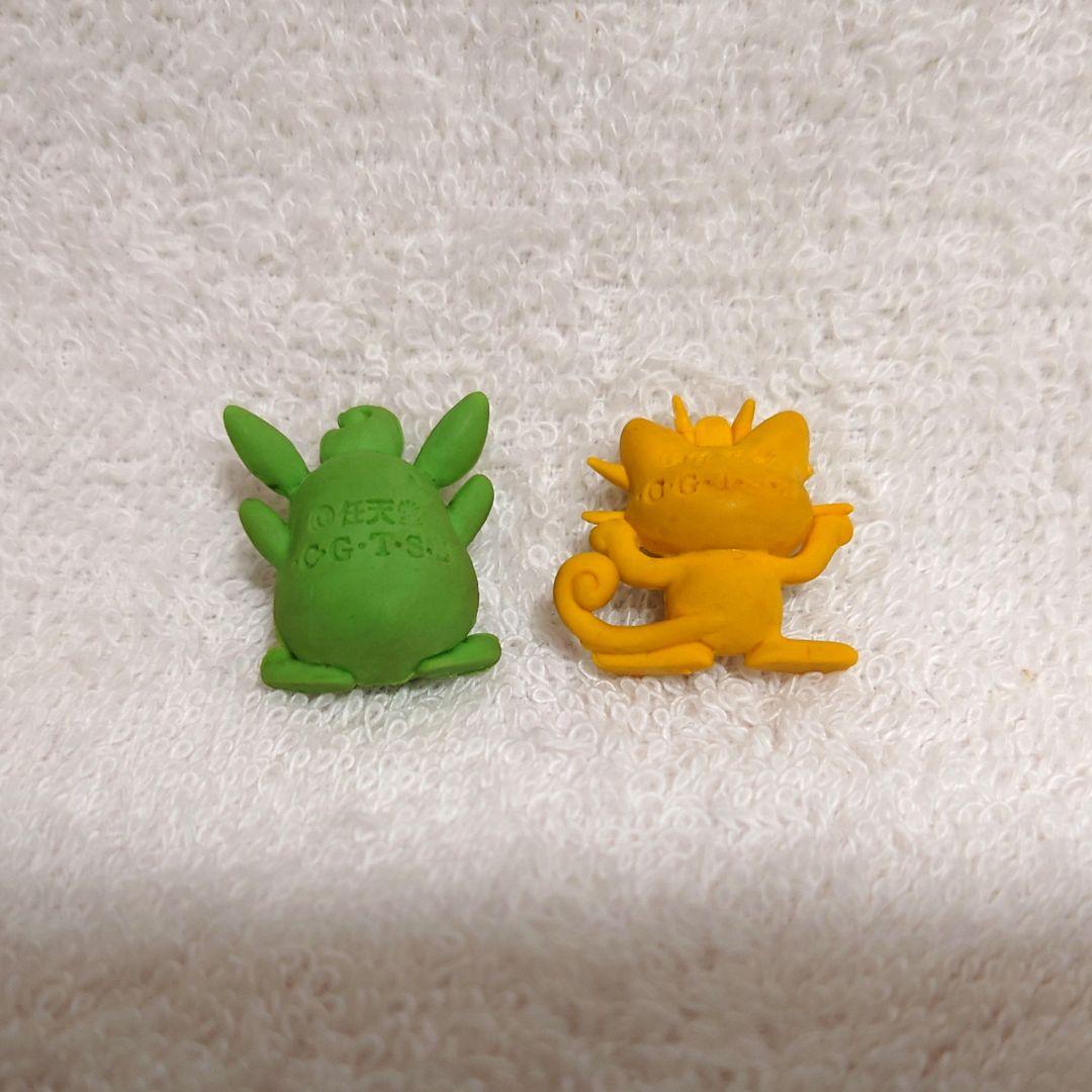 レア★ポケモンのかんづめ　4点　赤　緑　青　初期　25体　当時物　消しゴム