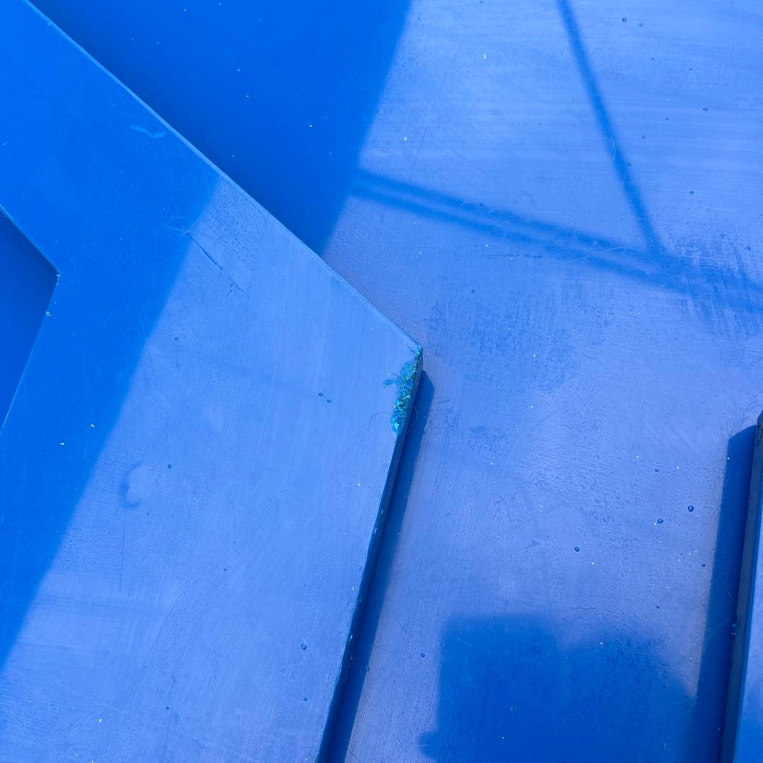 サッカー練習用リバウンドボード壁打ちリバウンダー　サッカー青ブルーリターンボード