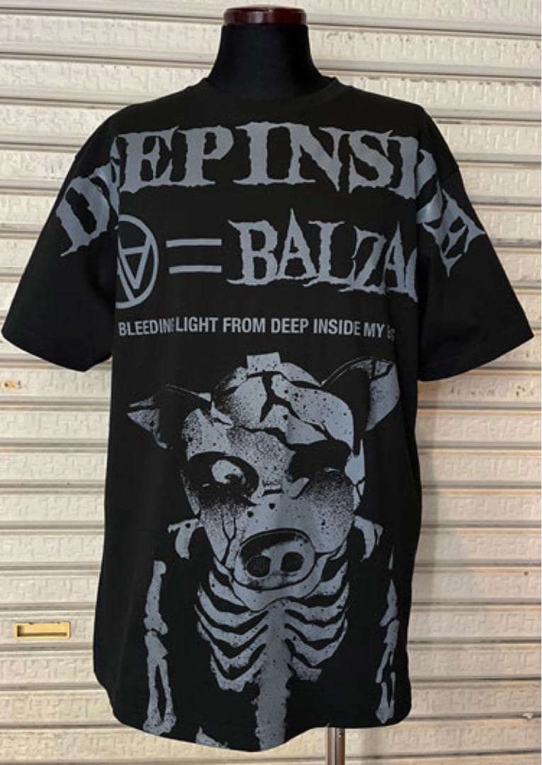 【新品未使用】AA＝ × バルザック　コラボTシャツ XXL ブラック 会場限定