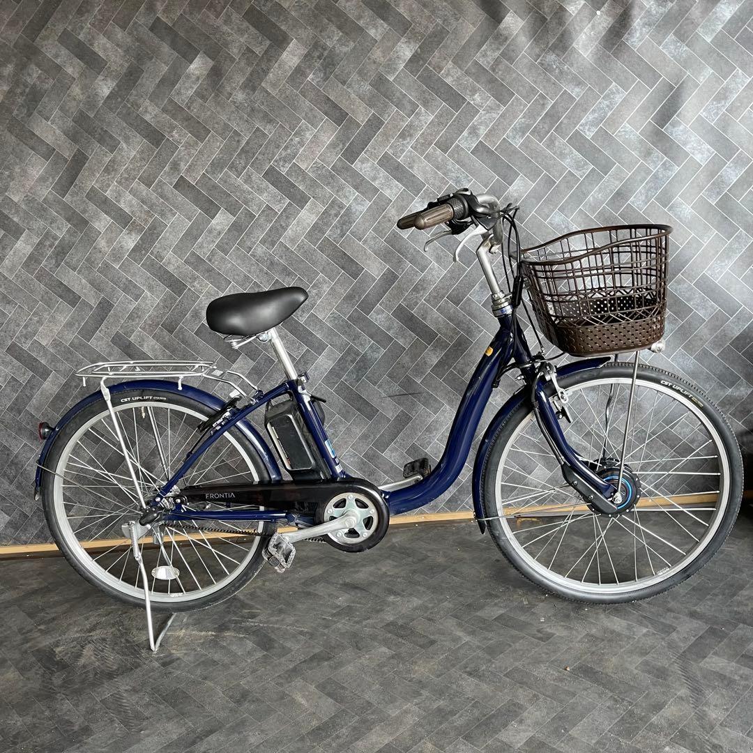 FRONTIA 電動アシスト自転車 ネイビー
