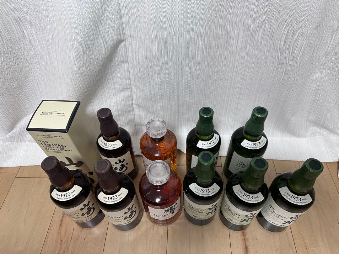 サントリーウイスキー 山崎 4本、響2本、白州５本新品未開封品セット