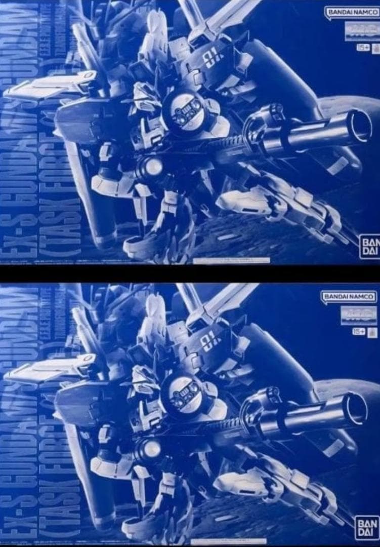 新品 2個セット ＭＧ 1/100 Ｅｘ-Ｓガンダム タスクフォースα Ｖｅｒ.