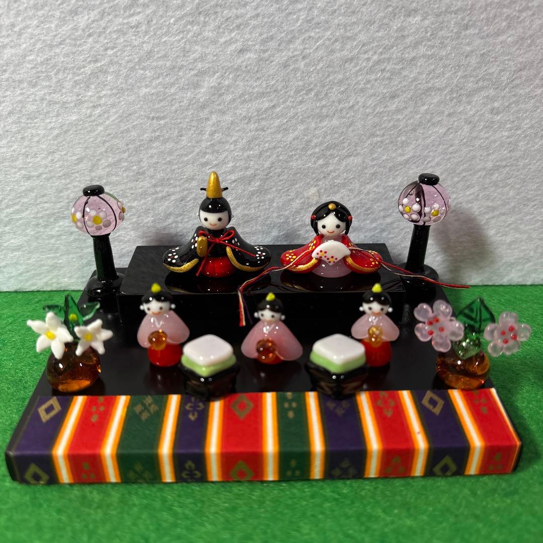 パキラ　ガラス細工　ミニチュア