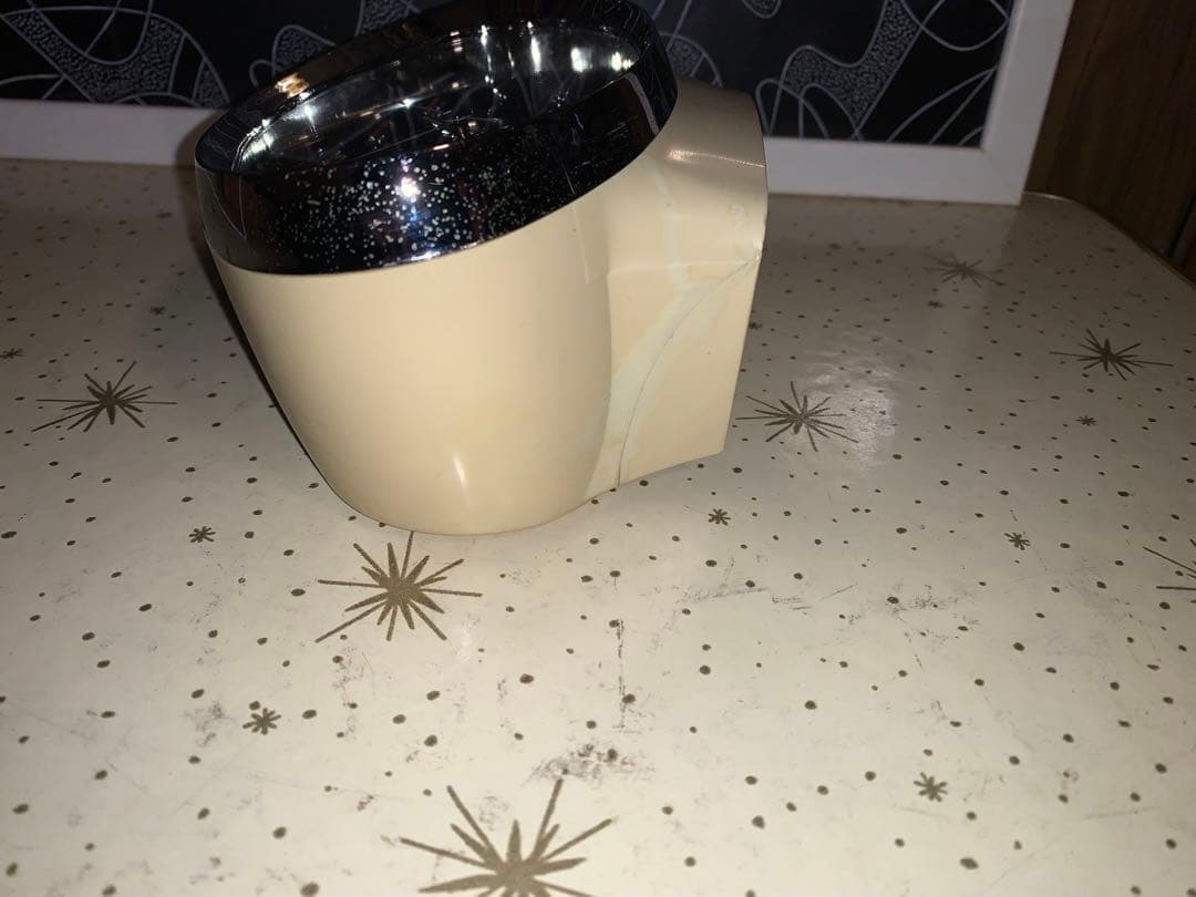 CITIZEN シチズン ゼンマイ　置時計☆昭和レトロ　スペースエイジ　70's