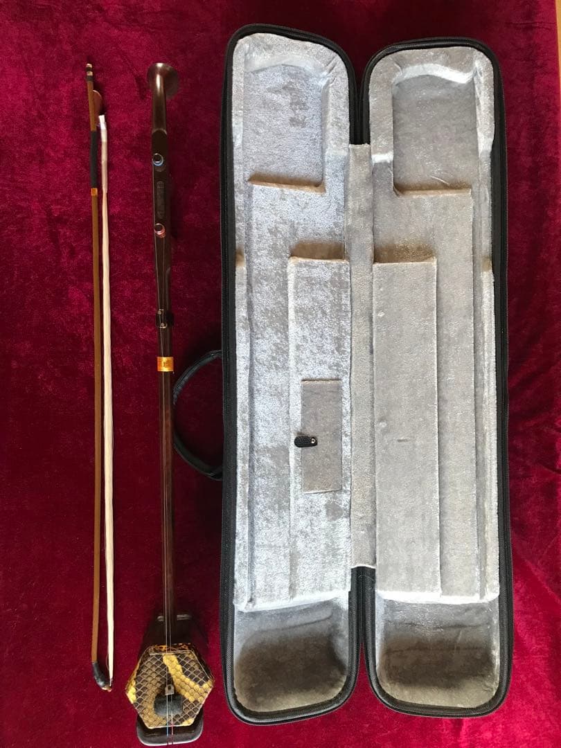 二胡★最上級・明清老紅木★蘇州科韻・李玉貴製作★十年保証★1023人100％評価