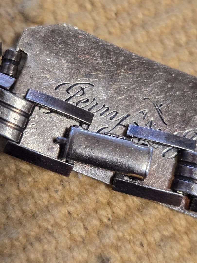 USN U.S.NAVYヴィンテージブレスレット IDブレスレット