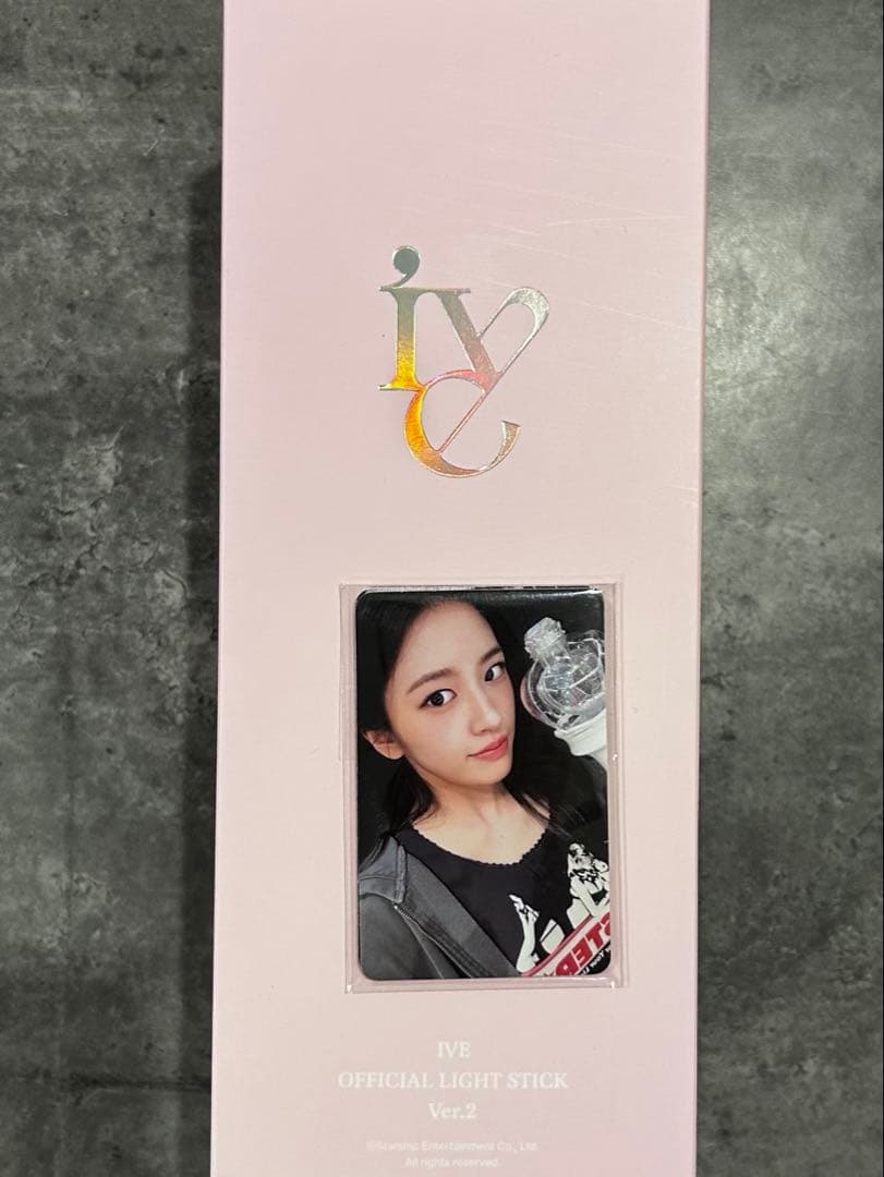 特典トレカ6枚付き IVE ペンライト公式 VER.2 新品 最新 ver2