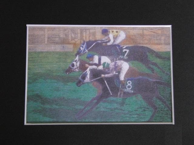 宮廻正明、【Narrow　Victory】、希少な額装用画集より、状態良好