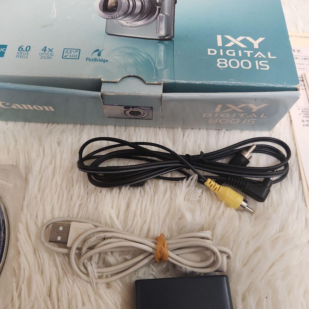 美品 箱付き Canon IXY DIGITAL 800IS デジカメ