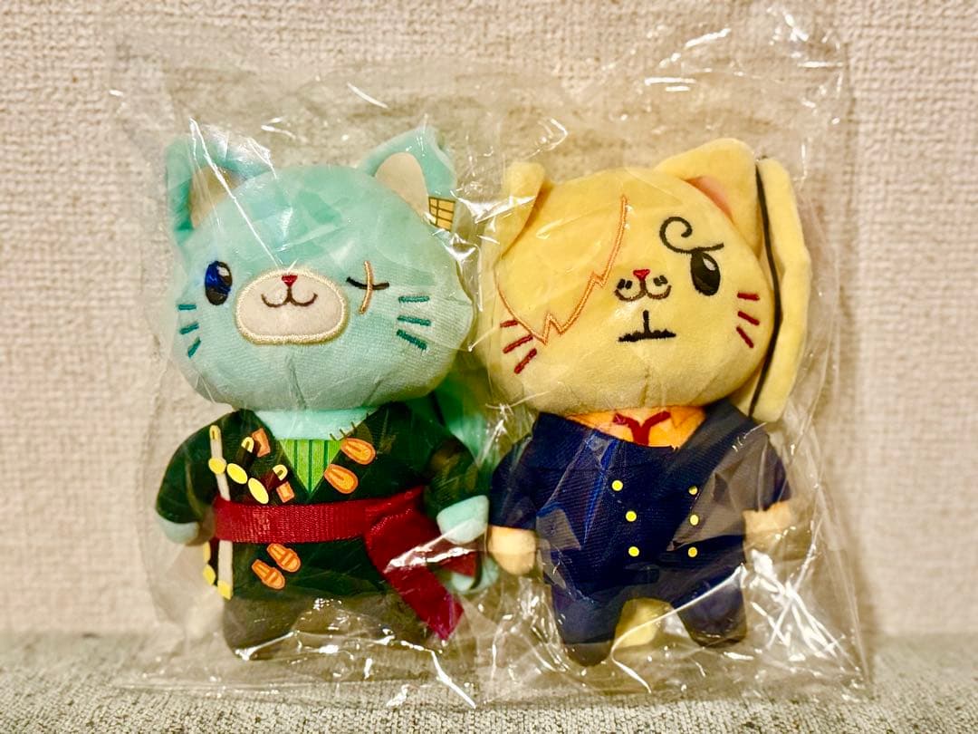【新品】with CAT ONE PIECE ゾロ+サンジセット ※一時的割引中