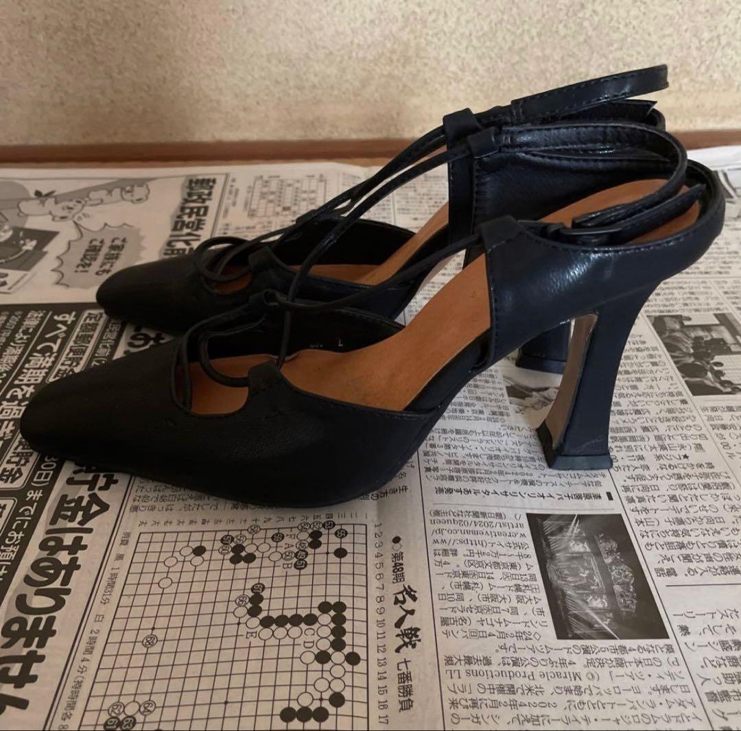 【靴とセット】etoll. ドットチュールレイヤードドレスワンピースとamel靴