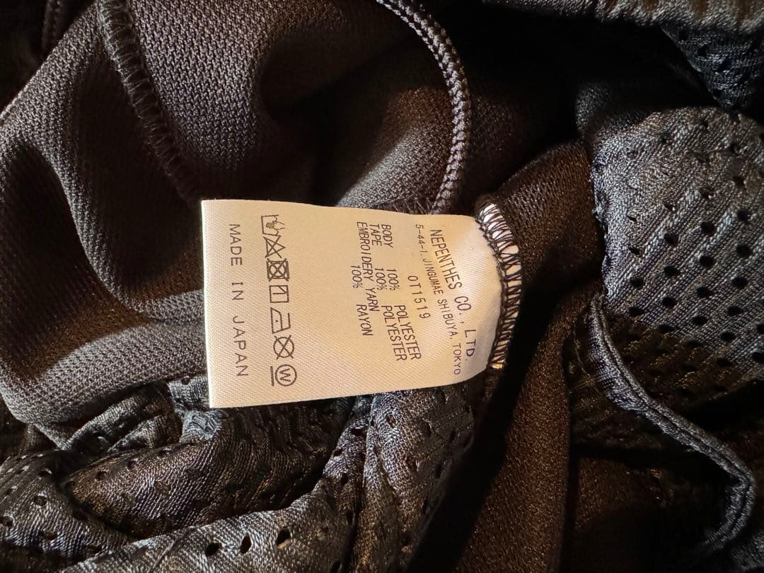 Needles 24ss TW H.D. TRACK PANT 亘つぐみ　黒XS